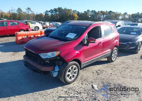 2020 Ford Ecosport Se from USA, damaged, VIN MAJ6S3GL4LC390051